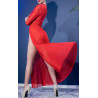 Chilirose Robe ouverte Nuria - Rouge